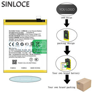 Sinloce <span class=keywords><strong>แบ</strong></span><span class=keywords><strong>ต</strong></span>เตอรี่โทรศัพท์มือถือสำหรับ A7X <span class=keywords><strong>OPPO</strong></span> A7S F9pro <span class=keywords><strong>F9</strong></span> BLP683. Realme - Product Image 3