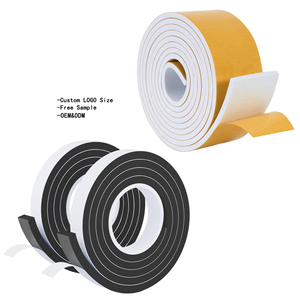 Fita de Isolamento de Espuma Autoadesiva para Portas e Janelas, Isolante Acústico, à Prova de Vento e Poeira, Faixa de Vedação de Espuma EVA - Product Image 1