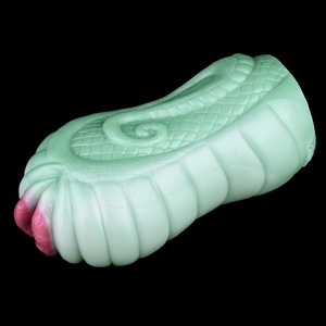 Masturbador Oral Green Snake, Copa de Masturbación Masculina, Inserto de Labios, Masajeador de Próstata, Vagina de Bolsillo, Juguetes Masturbadores al por Mayor - Product Image 6