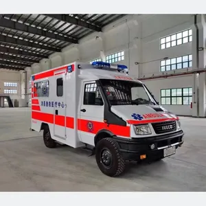 IVECO 4*4 Krankenhaus-Notfall-Ambulanzenfahrzeug 4-Rad-Ambulanz IVEC Krankenwagen manuell Rechtshand-Antriebfahrzeuge 3 - 8 m EURO 5