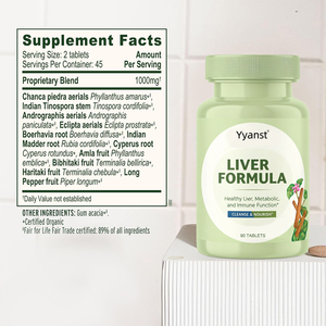 OEM Liver Formula Tablets Cleanse & Nourish <b>Blend</b> Supports Metabolic Balance Gentle Daily Wellness 90 Tablets - Product Image 3