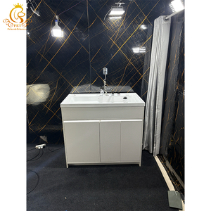 Mueble de Baño para Mascotas, Lavabo de Acrílico Ecológico, Resistente al Agua, de Lujo, para Perros y Gatos - Product Image 6