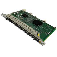 Kartu Antarmuka GPON OLT C300 C320 Asli Ftth Gtgh Board 16-port Kartu GPON GTGH C+ C++ dengan 16pcs SFP Board Gtgh c