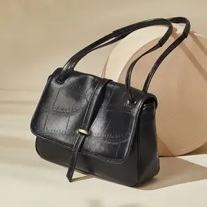 Vintage Tasche Frauen Mode Herbst Umhängetasche Damen große Kapazität echte Rindsleder Frauen Einkaufstaschen