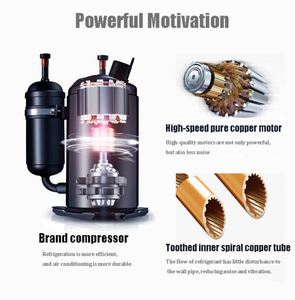 Điều Hòa Không Khí Dọc Logo Tùy Chỉnh 110V 60Hz 24000BTU <span class=keywords><strong>2Ton</strong></span> Biến Tần Điều Hòa - Product Image 4