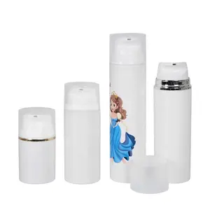 Großhandel Plastik lotion Airless Flasche UKA19 Serie in einer Vielzahl von Kapazitäten für Gesichts feuchtigkeit creme Shampoo-Die vierte Pumpe