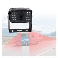 Sistema de Cámara de Visión Trasera con Cable para Automóviles, Camiones, Tractores y Autobuses, Kit de Seguridad con Visión Nocturna de Alta Resistencia