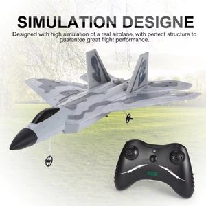 Avion de chasse RC en mousse EPP FX-822 F22 2,4 GHz, envergure 290 mm, modèle d'avion télécommandé RTF - Product Image 4