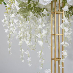 Đám Cưới Sang Trọng Màu Đỏ Nhân Tạo Hoa Trắng Đồ Trang Trí Đám Cưới Bảng Hoa <span class=keywords><strong>Centerpieces</strong></span> - Product Image 4