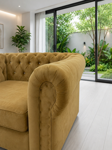 Sophisticated Pajero 3-2-1 Modular Lounge Seating Arrangement with Custom Fabric for Living Room - Product Image 3