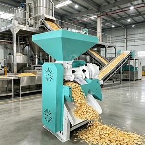 Machine à presser et à aplatir les céréales avec rouleau réglable pour les flocons de blé, <span class=keywords><strong>d</strong></span>'avoine et de soja - Product Image 1