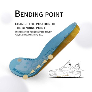 3D in trẻ em chất lượng hàng đầu mềm đế trẻ em chỉnh hình bàn chân phẳng vòm hỗ trợ lót xo-chân trẻ em chỉnh hình - Product Image 3