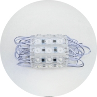 Module LED ultrasonique haute tension DC 12V CE Rohs 2W, lumières SMD2835 IP68, étanche en extérieur, bleu, pour boîtes lumineuses publicitaires