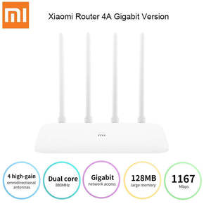Original Xiao <span class=keywords><strong>mi</strong></span> <span class=keywords><strong>mi</strong></span> เราเตอร์ <span class=keywords><strong>4a</strong></span> <span class=keywords><strong>Gigabit</strong></span> รุ่น 2.4ghz Wifi Rom 16mb Ddr3 64mb 128mb สูง 4 เสาอากาศเส้นทาง - Product Image 4