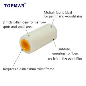 TOPMAN 2 Zoll hohe Qualität kurzer Haufen Mohair Oberfläche Farbe Minifarbe Walzenbezug - Product Image 4