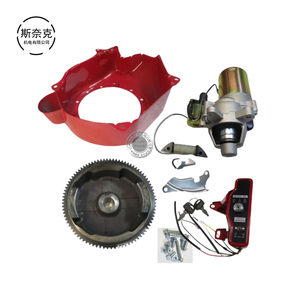 Parti per Motori a Benzina - Kit di Conversione per Avviamento Elettrico per 168F, 170, <span class=keywords><strong>188</strong></span>, GX160, 390 - Set Completo di Accessori per Avviamento Elettrico - Product Image 3