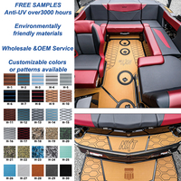 Tapis de pont de bateau personnalisable pour Mastercraft NXT20 2020, revêtement de sol en EVA imitation teck gravé au laser CNC, adhésif 3M XYF Marine