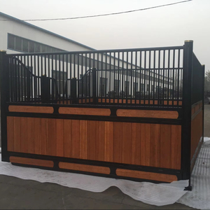 ผงคอกม้าในร่มที่หรูหราเคลือบด้วยไม้ไผ่แบบพกพาสำหรับฟาร์มสภาพใหม่และใช้งาน - Product Image 3