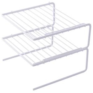 Estante de Almacenamiento de Cocina de Hierro Multicapa, Tipo Soporte, No Plegable, Organizador de Platos y Tazones, Escurridor de Platos para Fregadero - Product Image 1