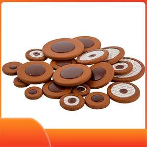 แผ่นหนังแซกโซโฟนอัลโตพร้อมแผ่นหนังแกะปรับแต่งได้แบบพาดเส้นขอบ ABS อุปกรณ์เครื่องดนตรี - Product Image 3