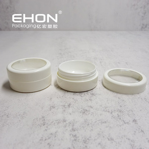 29mm Single Layer Round Empty Eyeshadow & Blush Case Cosmetic Packaging Small ABS <b>Plastic</b> Makeup Palette Case - Product Image 5
