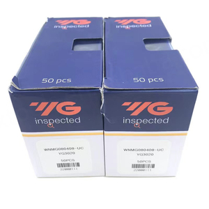 เม็ดมีดกลึงภายนอกแบบปรับแต่งได้ WNMG080408-UC YG3020 ทำจากทังสเตนคาร์ไบด์ สำหรับเครื่องกลึง CNC รองรับ OEM - Product Image 5