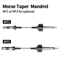 Outils de tournage, lot de mandrins pour stylo de travail du bois avec protège-mandrin, 2MT