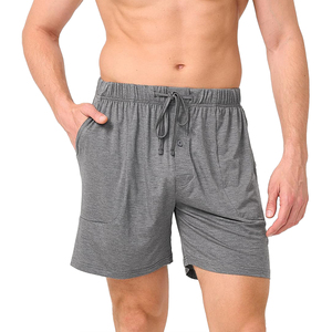 Soft Comfortable <strong>Mens</strong> Bamboo <strong>Sleeping</strong> Shorts Custom Pajama Bottoms Night Pj <strong>Lounge</strong> Pants for <strong>Men</strong> - Product Image 4