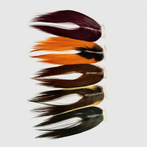 Cabello Ksix K26 al por mayor, de lujo, virgen, vietnamita, con cierre, cabello humano natural, resistente a la caída, 100g, doble trama a máquina, HD transparente - Product Image 1