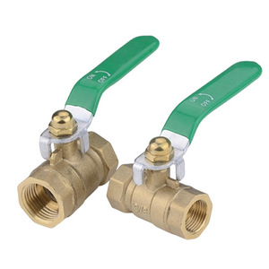 วาล์วบอลทองเหลืองหนาแบบสองชิ้น <span class=keywords><strong>4</strong></span>-Fen 6-Fen 1 นิ้ว DN15 20 วาล์วเกลียวในแรงดันสูง ทนอุณหภูมิสูง - Product Image 3