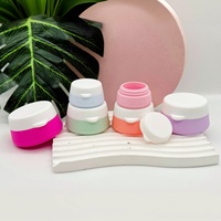 10ml+20ml+30ml 3 pièces, pot en silicone pour baume à lèvres, conteneur de crème cosmétique pour gloss à lèvres
