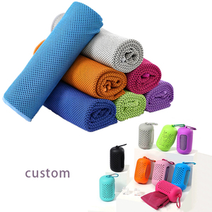 Asciugamano Rinfrescante Estivo ad Asciugatura Rapida con Custodia in Silicone, Colori Multipli, Personalizzabile, Asciugamani Magici per Raffreddamento Istantaneo - Product Image 1