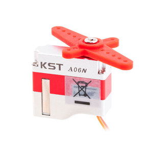 Ventes Flash : Servo numérique F3K sans noyau KST A06N V6.0 DC3.5V-4.2V 333Hz 1.4Kgf.cm 0.11sec à double roulement et engrenages métalliques pour planeurs RC - Product Image 2