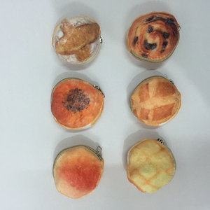 Tas Lipat Bentuk Roti Motif Kartun yang Dapat Disesuaikan, Pegangan Tangan Panjang, Bahan Polyester Oxford 210D, Cocok untuk Belanja - Product Image 3