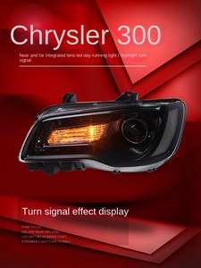 Luz de circulación diurna LED 6000K con montaje de lente bifocal Faro en forma H4 para 11-24 para <span class=keywords><strong>Chrysler</strong></span> <span class=keywords><strong>300C</strong></span> Halogen & Xenon - Product Image 4