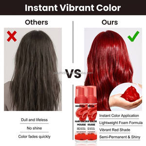 Mousse Colorante Professionale per Capelli 150ml, Tinta Semipermanente Leggera e Volumizzante, Schiuma Colorante Temporanea Istantanea - Product Image 3