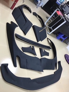 Kit de Carrocería Ancha para BMW E46 Sedán 4 Puertas, Cubierta de Kit de Carrocería de Fibra de Vidrio (FRP), Lip Delantero, Guardabarros Trasero, Alerón de Maletero, Piezas Estilo <span class=keywords><strong>Rocket</strong></span> Bunny - Product Image 3