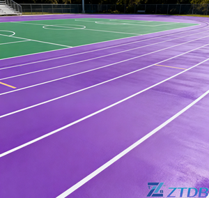 Soluciones personalizadas respetuoso con el medio ambiente elástico silicona PU deportes al aire libre revestimiento de suelo <span class=keywords><strong>para</strong></span> baloncesto tenis Pickleball corte cepillo - Product Image 4