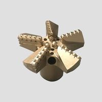 FineDrill Well Foret 3 4 5 Lames Drag Bit 3 Wing Scraper PDC Rock Well Bits for Oil & Gas & Water Well Drlling