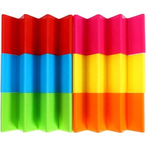 Pegangan Taco warna-warni berdiri Premium besar nampan piring Taco menampung hingga <span class=keywords><strong>3</strong></span> ATAU 2 Tacos setiap bahan kesehatan PP - Product Image 6