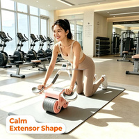 Nouvelle Roue de Fitness de Haute Qualité à Rebond Automatique pour Entraînement Abdominal à Domicile pour Hommes et Femmes