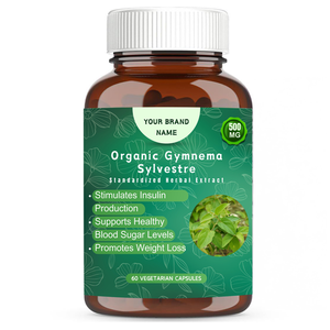 100% Pure Organic Gymnema Sylvestre Capsules Extrait de plantes de haute qualité pour stimuler l'immunité sauvage cultivé - Product Image 1