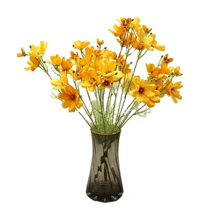 Wohnkultur Coreopsis Blumen Künstliche Chrysantheme Galsang Blume Single Stem Künstliche Weiße Gänseblümchen Blume Für Hochzeit