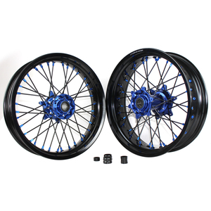 Rines Supermotard para Motocicleta 17x3.5 Delantero y 17x5.0 Trasero para Yamaha YZ125 YZF 250 <span class=keywords><strong>450</strong></span> YZ <span class=keywords><strong>450</strong></span> - Product Image 2