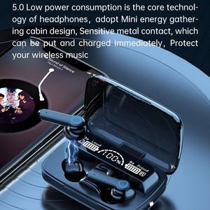 Vente à chaud M19 TWS 5.3 écouteur <span class=keywords><strong>sans</strong></span> <span class=keywords><strong>fil</strong></span> tactile étanche Mini <span class=keywords><strong>casque</strong></span> <span class=keywords><strong>sans</strong></span> <span class=keywords><strong>fil</strong></span> LED affichage numérique écouteurs <span class=keywords><strong>casque</strong></span> de sport - Product Image 5