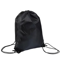 Sac à dos à cordon en gros, impression personnalisée, polyester 420D, sac de sport à cordon pour le sport, la randonnée et les voyages