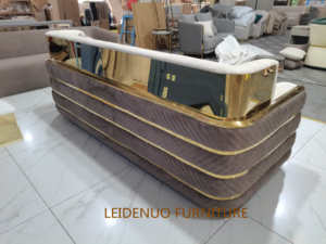 2023 juego de sofás de decoración para el hogar sofá seccional beige de cuero real sala de estar sofá de cuero moderno contemporáneo de lujo en cuero - Product Image 6