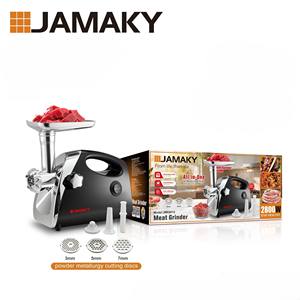 Máquina Industrial Comercial para Carne de 2800W, Rotor 7625 con Empujador de Alimentos, Trituradora de Carne de Alta Potencia 2800W, Tritura Huesos y Tendones Eficientemente - Product Image 4