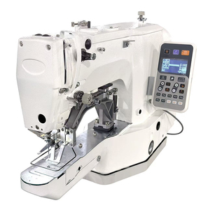 Industrial <b>Sewing</b> Machine Computer-Controlled Bar Tacking New Electronic Motor Flat-Bed Bartack Lockstitch Iron <b>for</b> - Product Image 1