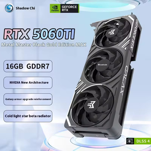 Nueva Tarjeta Gráfica GALAX RTX 5060 8GB Edición Metal Negro-Dorado OC V2 The Shadow of Esports Gaming Blade, Nueva GAL - Product Image 4